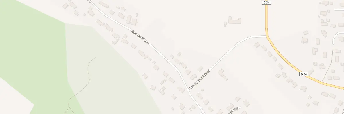 Plan du 68 Rue de Picou à La Force