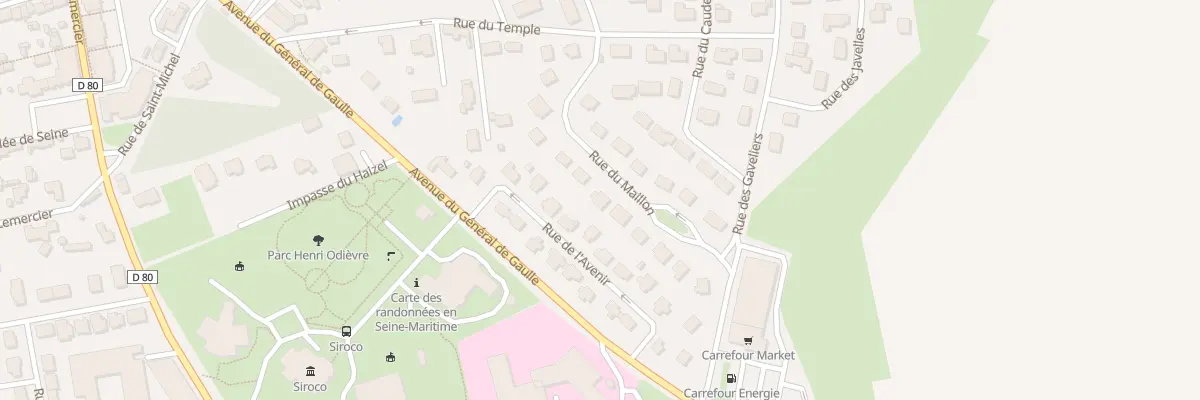 Plan du 15 Rue du Maillon à Saint-Romain-de-Colbosc