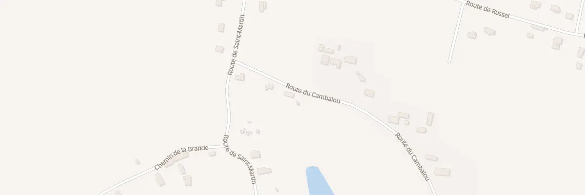 Plan du 29 Rte du Cambalou à Lamonzie-Saint-Martin