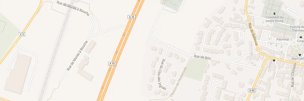 Plan du 25 Rue de Brin à Jaunay-Marigny