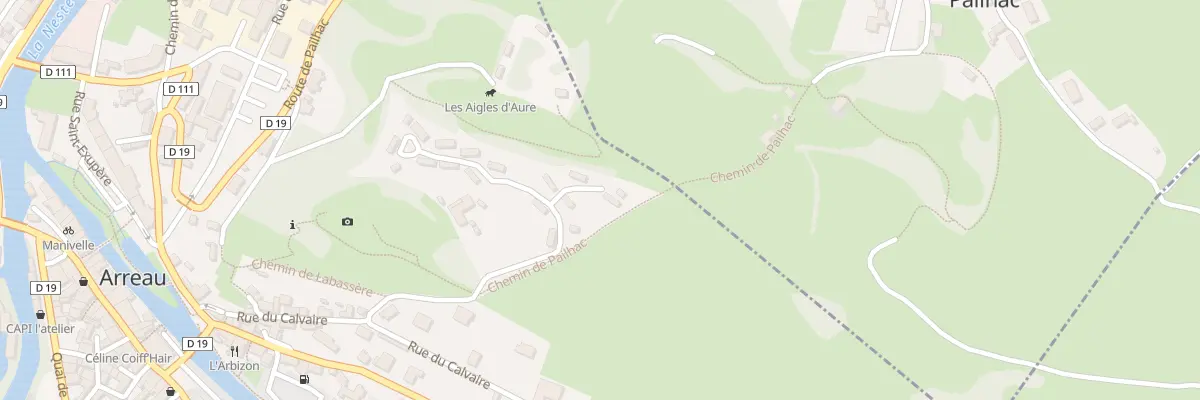 Plan du 26 Chemin de Pailhac à Arreau