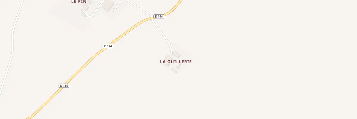 Plan du 5205 La Guillerie à Vivonne