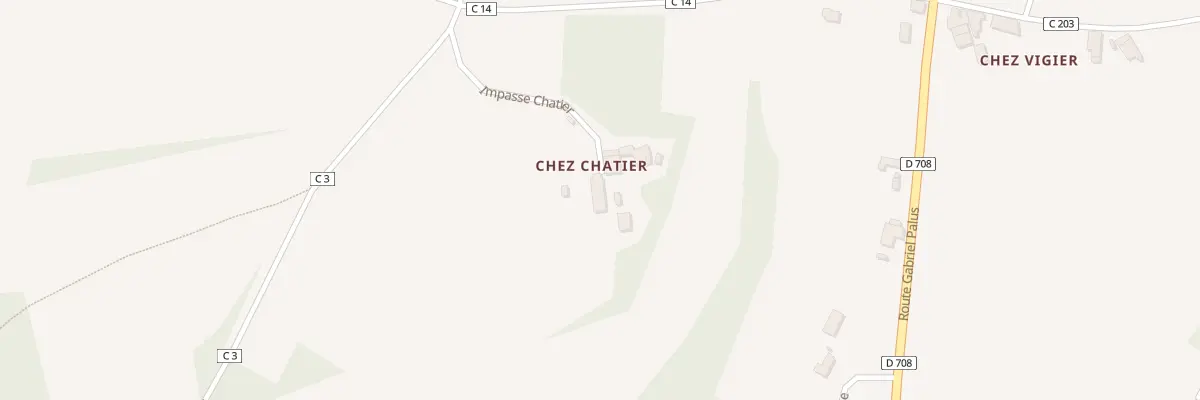 Plan du 214 Imp Chatier à Verteillac