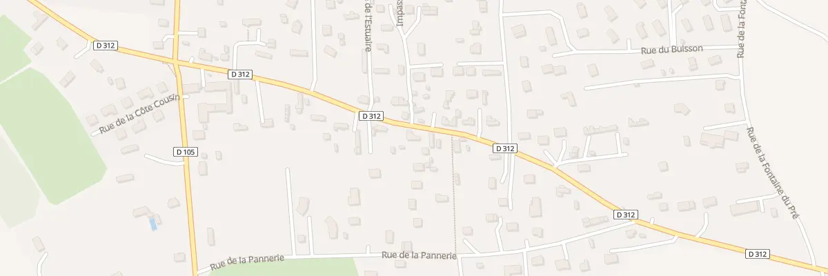 Plan du 10 Rue de la Republique à Berville-sur-Mer