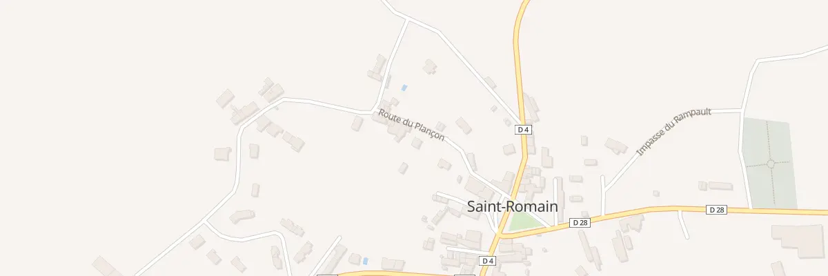 Plan du 5 Le Plancon à Saint-Romain