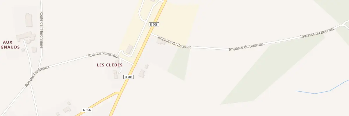 Plan du 78 Le Barradis à Bertric-Burée
