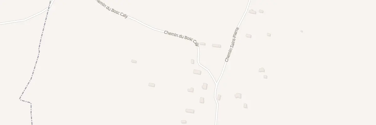 Plan du 30 Che du Bosc Caly à Marolles