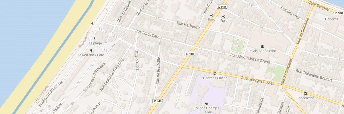 Plan du 68 Rue Georges Cuvier à Fécamp