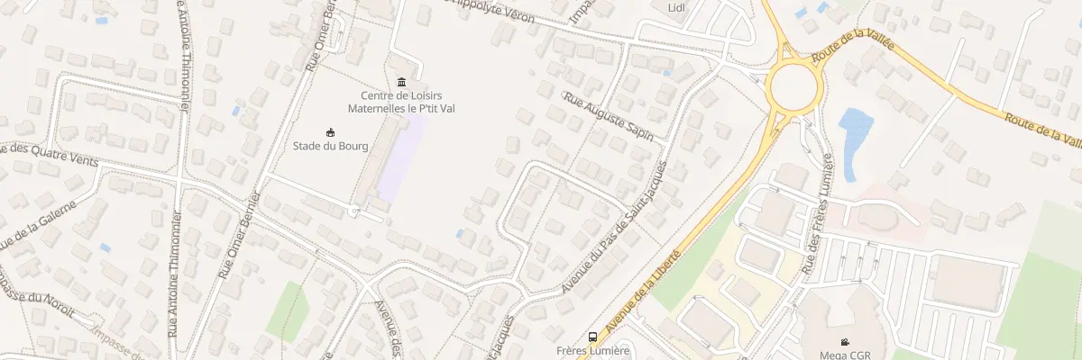 Plan du 7 Rue Pierre Fouquet à Buxerolles