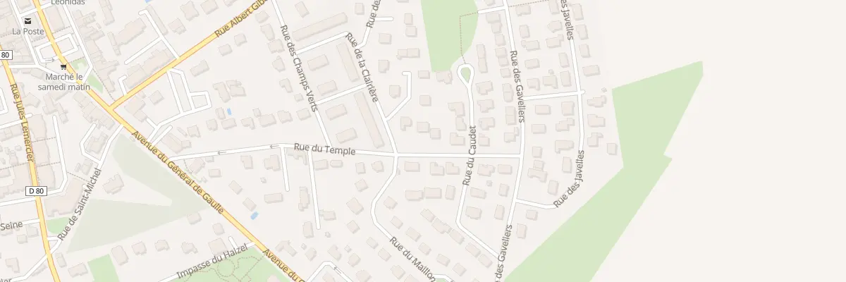 Plan du 17 Rue du Temple à Saint-Romain-de-Colbosc