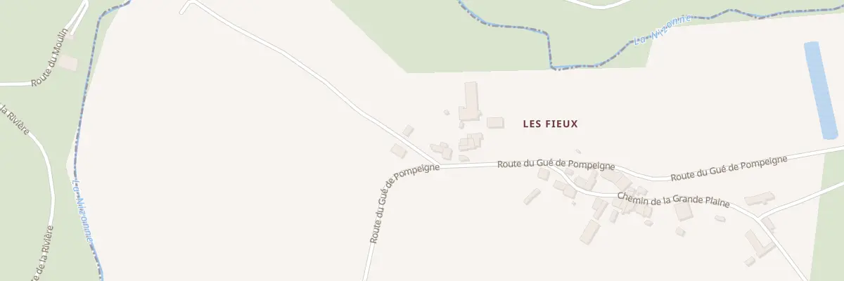 Plan du 4 Che de la Grande Plaine à La Rochebeaucourt-et-Argentine