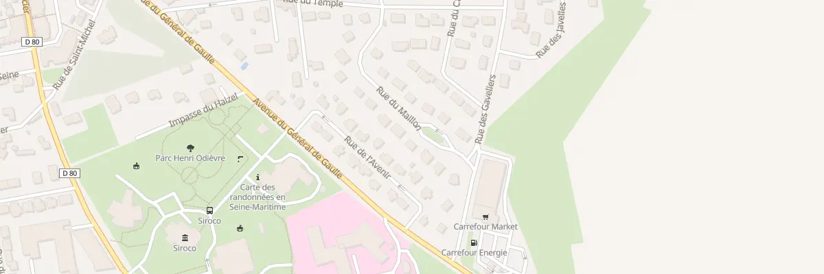 Plan du 11 Rue du Maillon à Saint-Romain-de-Colbosc