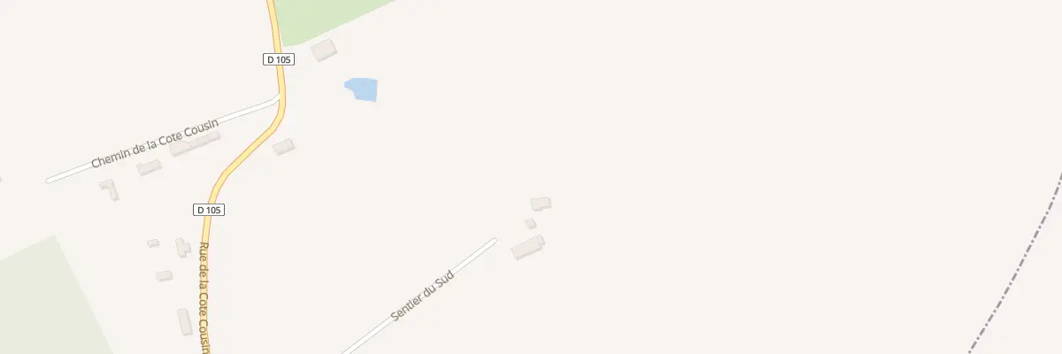 Plan du 3 Sen du Sud à Berville-sur-Mer
