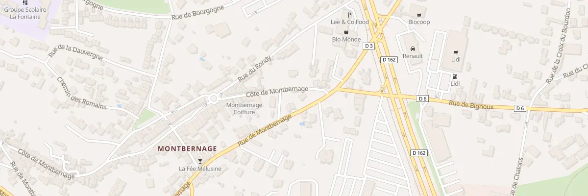 Plan du 173 Rue de Montbernage à Poitiers
