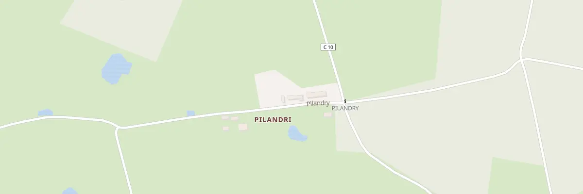 Plan du 3 Pilandri à Cléré-les-Pins