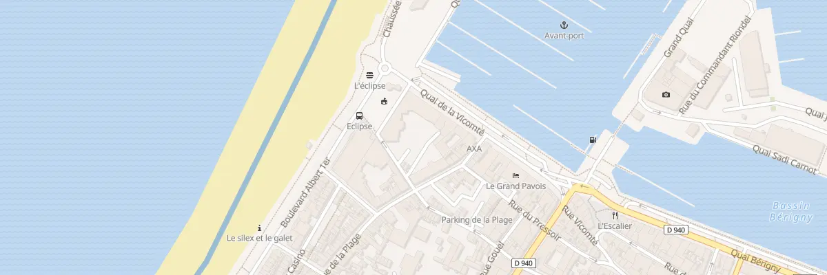 Plan du 37 Quai de la Vicomte à Fécamp