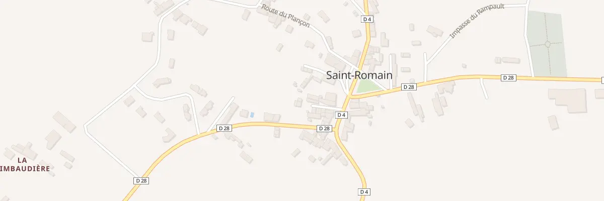 Plan du 5047 Le Bourg à Saint-Romain