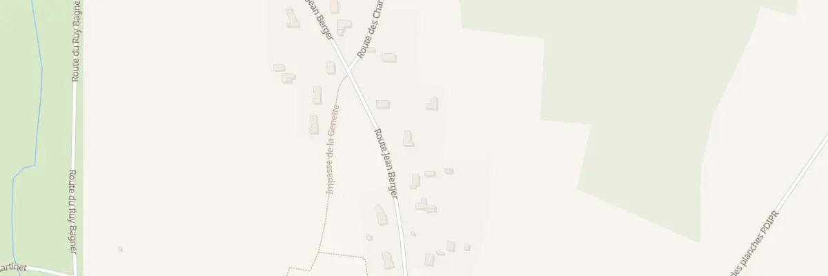 Plan du 850 Rte Jean Berger à Villetoureix