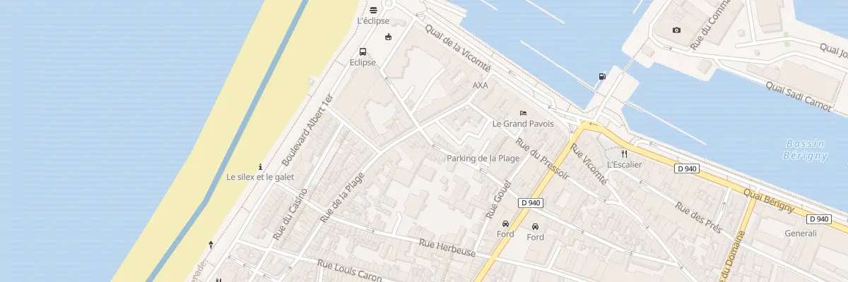 Plan du 69 Rue Maupas à Fécamp