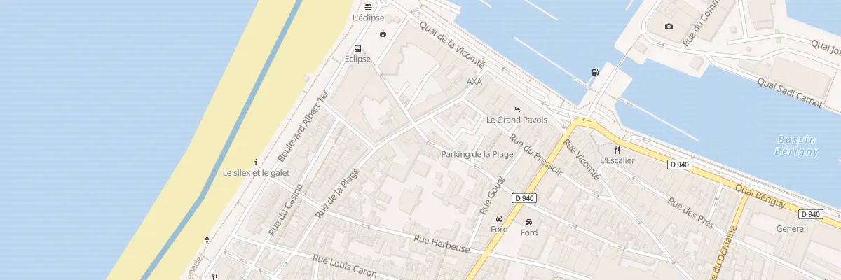 Plan du 67 Rue Maupas à Fécamp