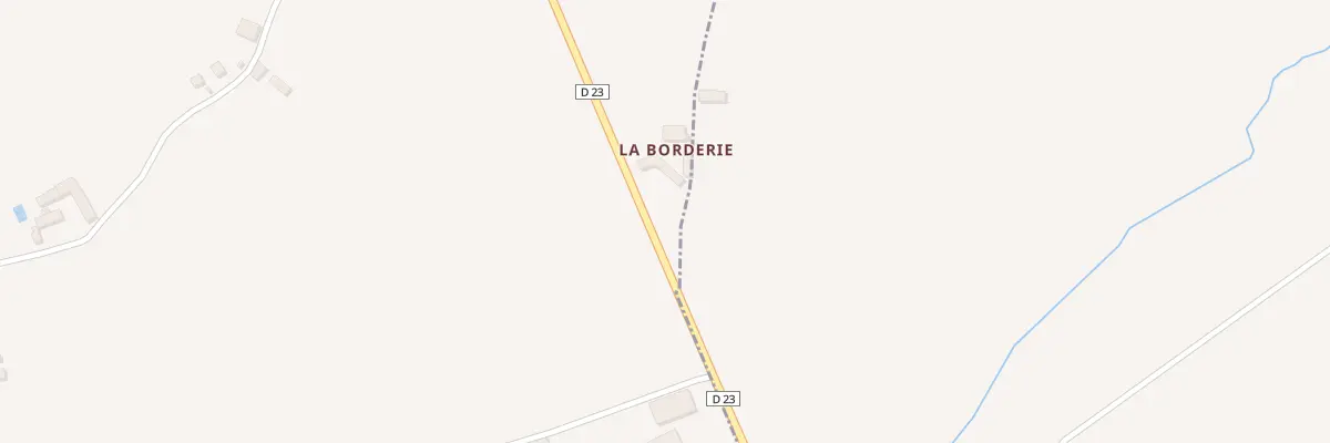 Plan du 5130 La Borderie à Sossais