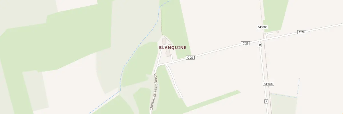 Plan du 572 Che de Petit Béron à Moncrabeau