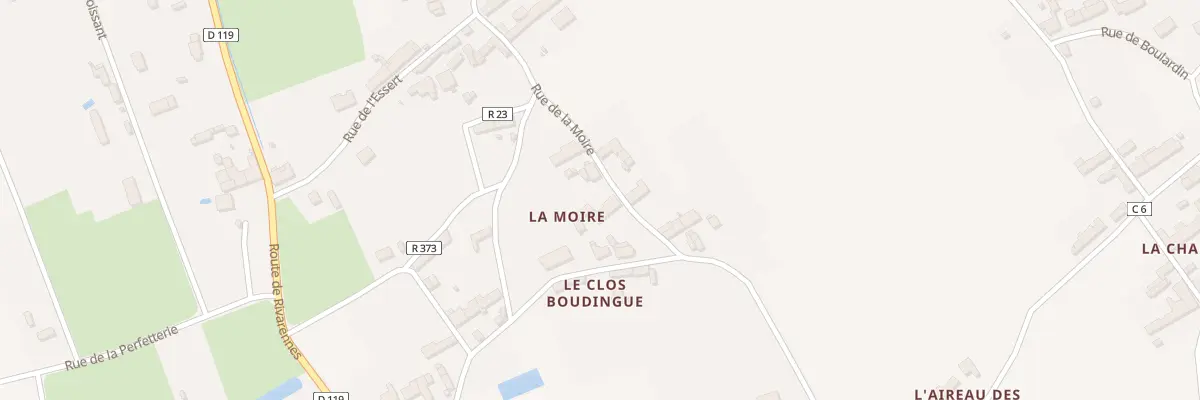 Plan du 6A Rue de la Moire à Bréhémont