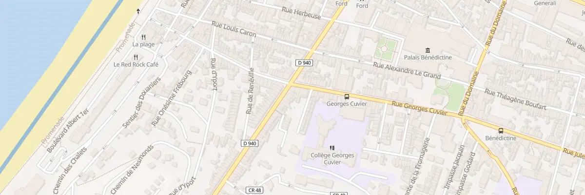 Plan du 55 Rue President Rene Coty à Fécamp