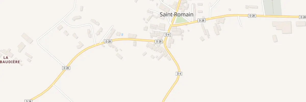 Plan du 11 Grand’Rue à Saint-Romain