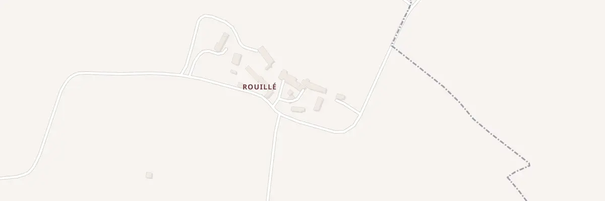 Plan du 100 Rouille à Saint-Aubin-d’Appenai
