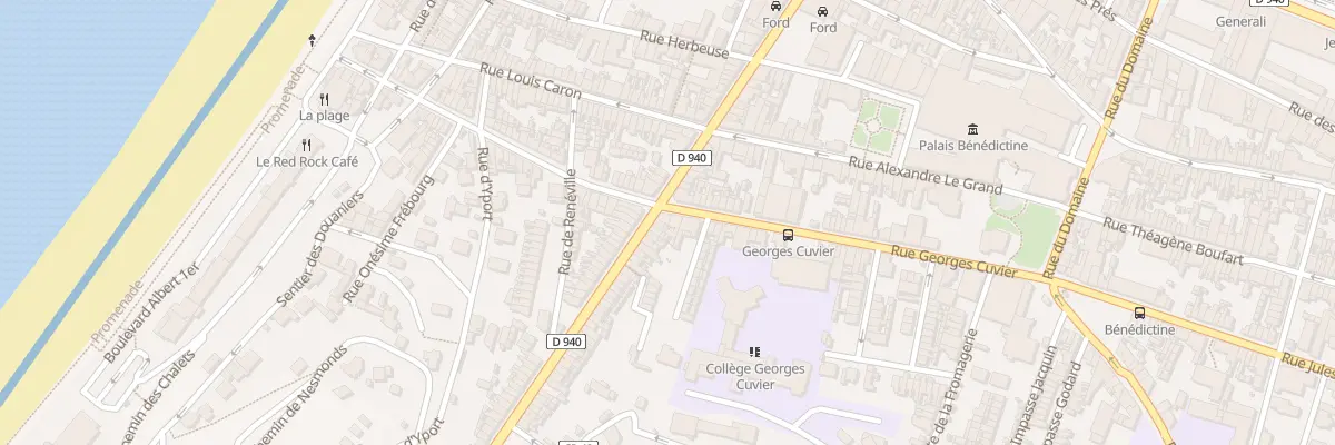 Plan du 55 Rue Georges Cuvier à Fécamp