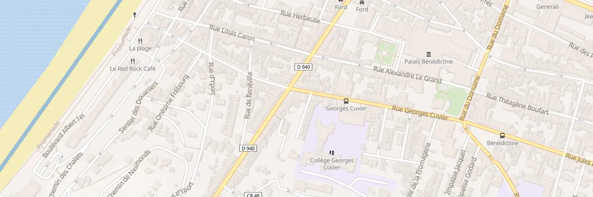 Plan du 53 Rue Georges Cuvier à Fécamp