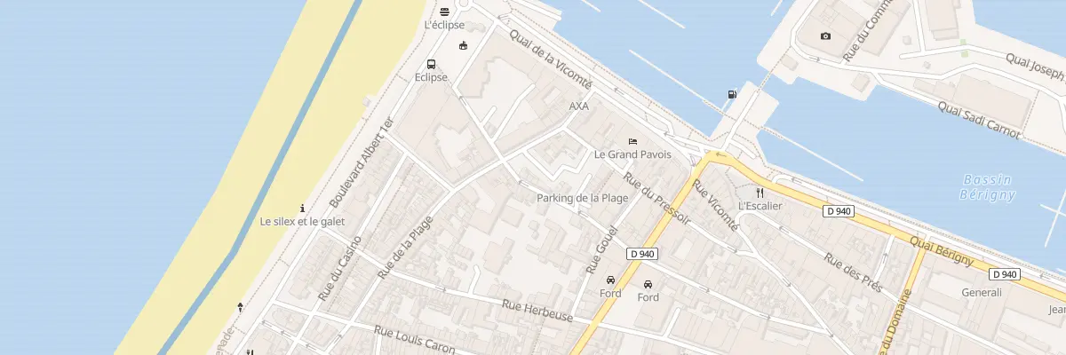 Plan du 78 Rue Maupas à Fécamp