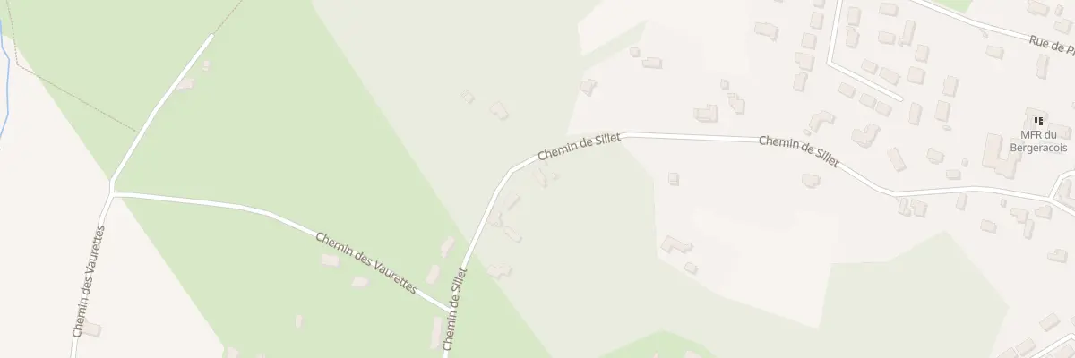 Plan du 294 Che de Sillet à La Force