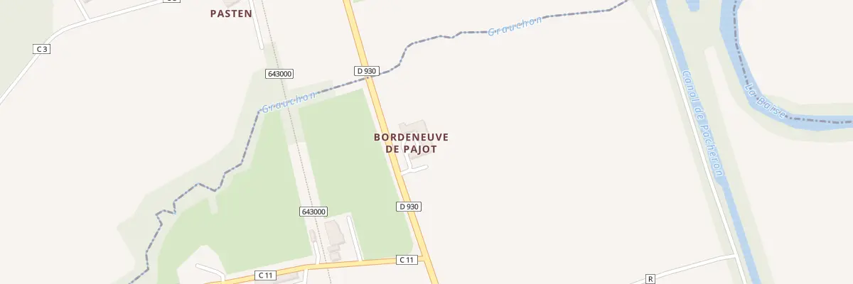 Plan du 5696 Rte de Nerac à Moncrabeau
