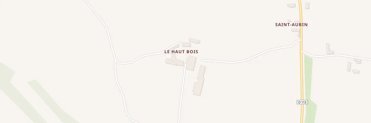 Plan du 5011 Le Grand Haut Bois à Marollette