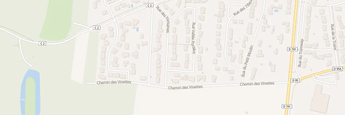 Plan du 15 Rue des Fontaines à Roches-Prémarie-Andillé