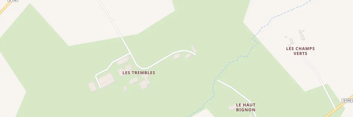 Plan du 172 Les Petits Trembles à Sainte-Scolasse-sur-Sarthe