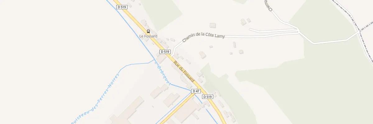 Plan du 23 Rue du Fossard à Saint-Martin-de-Bienfaite-la-Cressonnière