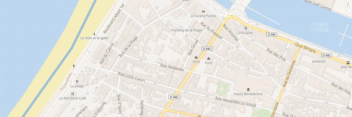Plan du 48 Rue Herbeuse à Fécamp