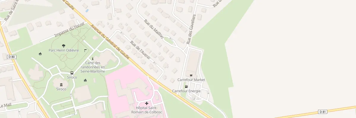 Plan du 5 Rue du Maillon à Saint-Romain-de-Colbosc