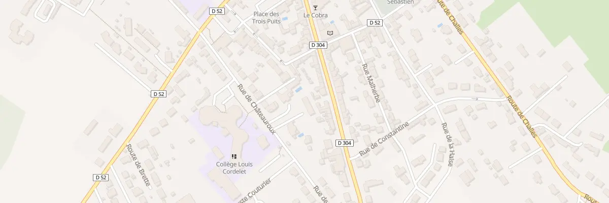 Plan du 161Q Rue de Chateauroux à Parigné-l’Évêque