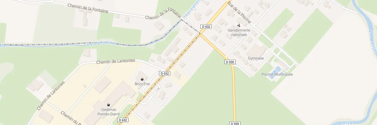 Plan du 27 Rue de Tarbes à Trie-sur-Baïse