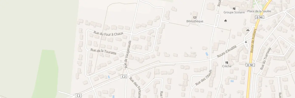 Plan du 5 Rue Simone Veil à Roches-Prémarie-Andillé