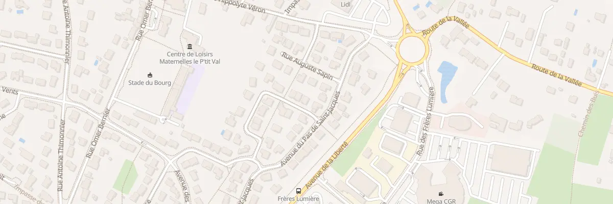 Plan du 2 Rue Pierre Fouquet à Buxerolles