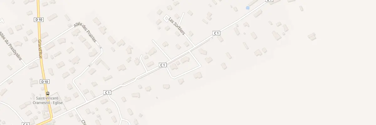 Plan du 5001 Rte du Chêne à Saint-Vincent-Cramesnil