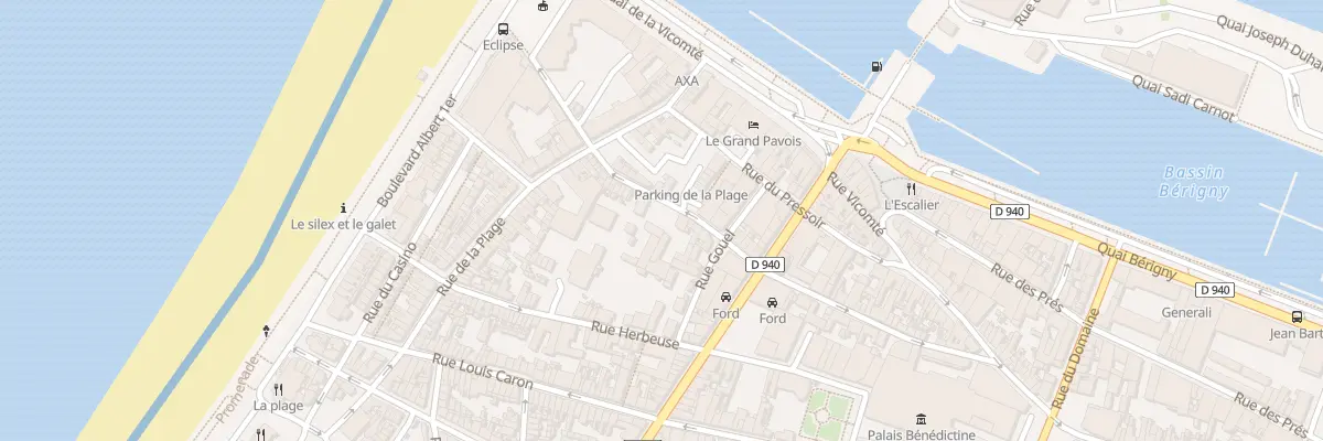 Plan du 47 Rue Maupas à Fécamp