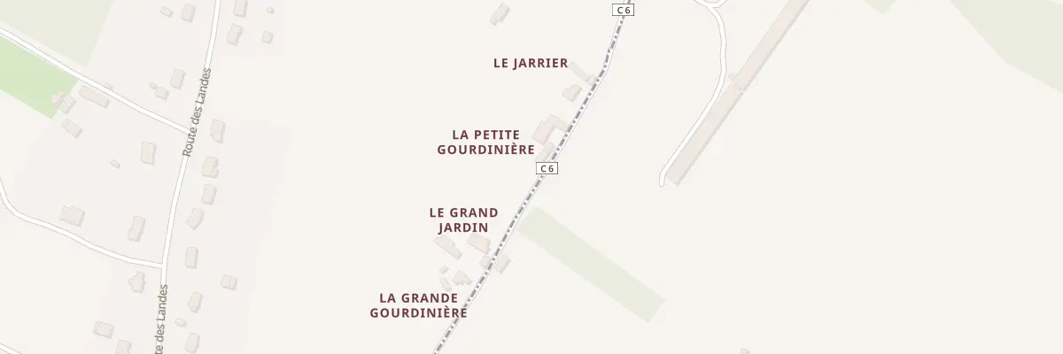 Plan du 744 Che de la Huchette à Beaufay