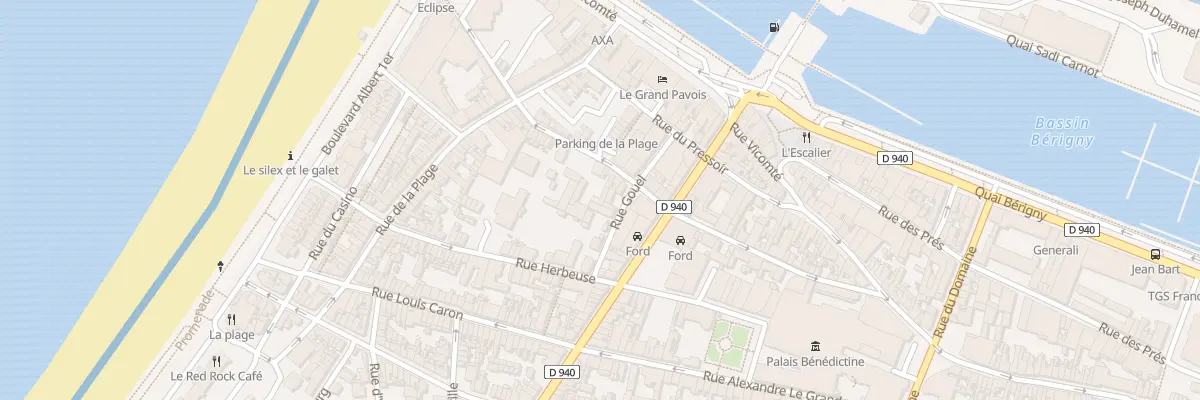 Plan du 45D Rue Maupas à Fécamp