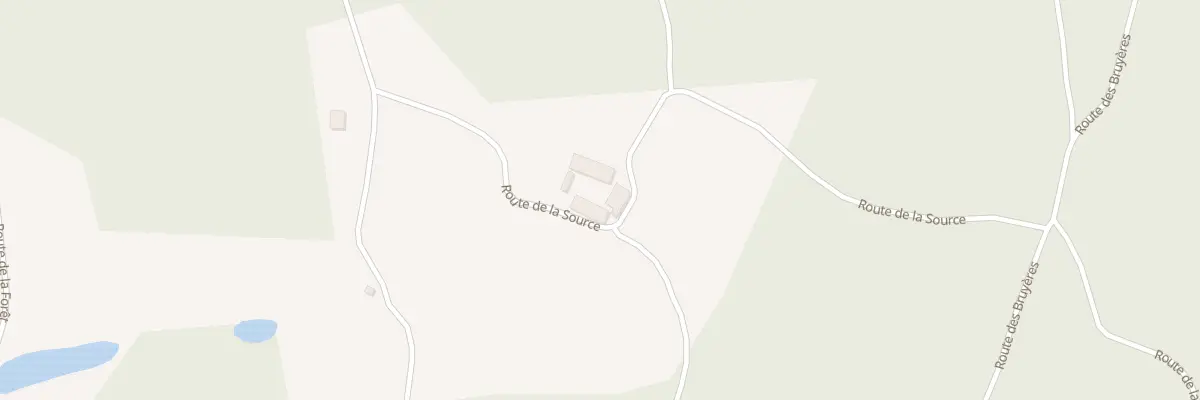 Plan du 5 Rte de la Source à Siorac-de-Ribérac